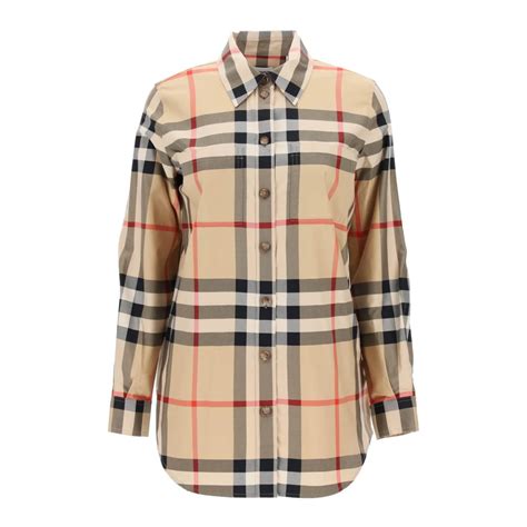 burberry skjorte dame|burberry cropped shirt.